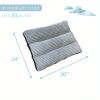 Up to 33 lbs Dog Mat Sleeping Dog Mattress Floor Mat Removable And Washable Dog Kennel Large Dog Kennel Pet Pad Dog Mat Soft Comfortable Bed