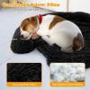 Pet Supplies Plush Calming Dog Couch Bed