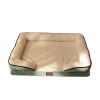 Dog Bed, Bolster Dog Bed with Memory Foam Dog Couch Sofa and Removable Washable Cover