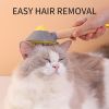 OneKey Pet Hair Remover Comb Pet Comb Grooming Brush Pet Hair Cleaner Brush Cat Shedding Brush Self Cleaning Slicker For Long & Short Hair Cats And Do